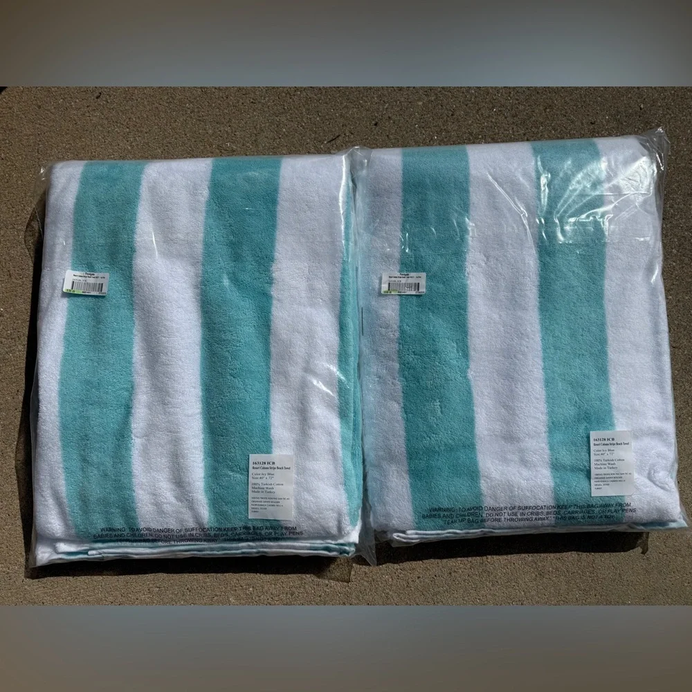 Frontgate Resort Beach Towels - Set of 2 - NWT - Picture 14 of 16